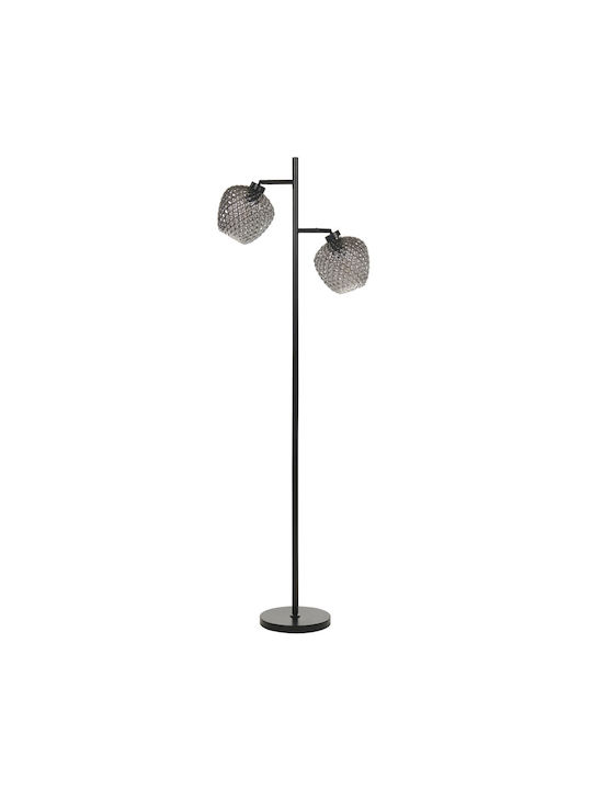 Beliani Floor Lamp Gray