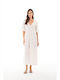 Sharks Bay Clothing Women's Maxi Caftan Beachwear WHITE