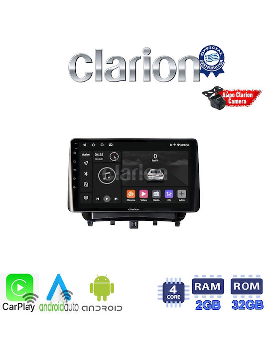 Clarion Ηχοσύστημα Αυτοκινήτου για Ford Transit Courier 2014> (Bluetooth/USB/WiFi/GPS/Apple-Carplay/Android-Auto)