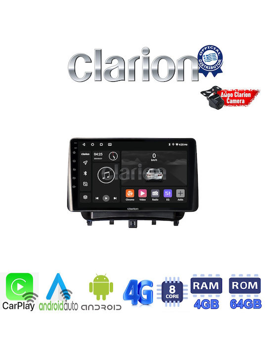 Clarion Ηχοσύστημα Αυτοκινήτου για Ford Transit Courier 2014> (Bluetooth/USB/WiFi/GPS/Apple-Carplay/Android-Auto)