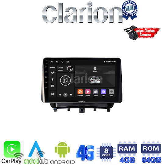 Clarion Ηχοσύστημα Αυτοκινήτου για Ford Transit Courier 2014> (Bluetooth/USB/WiFi/GPS/Apple-Carplay/Android-Auto)