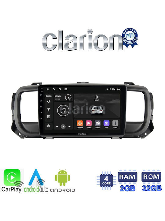 Clarion Автомобилна Аудио Система (Блутут/USB/WiFi/GPS/Apple-Carplay/Android-Auto) с Тъчскрийн 9"