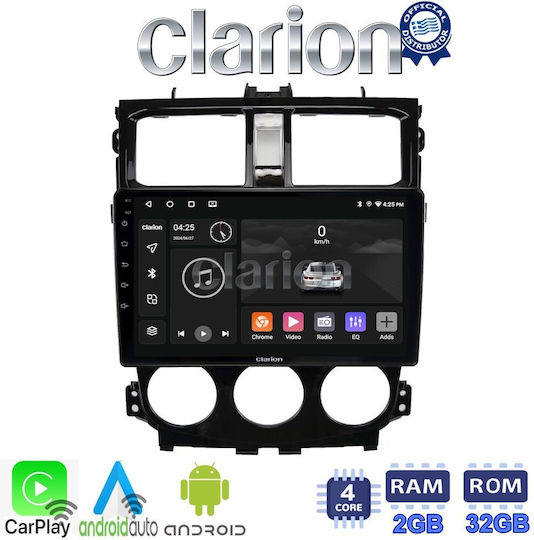 Clarion Car Audio System for Mitsubishi Colt 2013 > (Bluetooth/USB/WiFi/GPS/Apple-Carplay/Android-Auto) with Touch Screen 9"