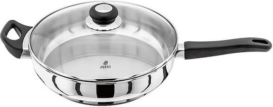 Horwood Hoomei Rostfreier Stahl Pfanne mit Deckel 28cm