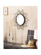 Wall Mirror 61 Cm Black Aroek