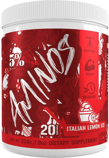Rich Piana 5% Nutrition Code Red Aminos 224гр Southern Sweet Tea