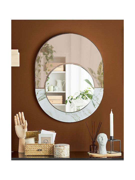 Wall Mirror 65 Cm Rose Gold Rety