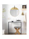 60 cm Gold Wandspiegel Gurs