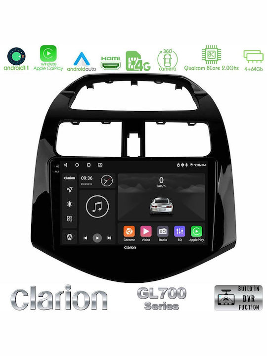 Clarion Автомобилна Аудио Система (Блутут/USB/WiFi/GPS/Apple-Carplay/Android-Auto) с Тъчскрийн 9"