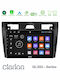 Clarion Auto-Audiosystem für Ford Fiesta / Vereinigung 2022-2023 (Bluetooth/USB/WiFi/GPS/Apple-Carplay/Android-Auto) mit Touchscreen 9"