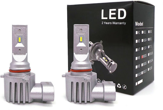 Hb3 9v-30v Canbus Csp Led Bulbs Set New