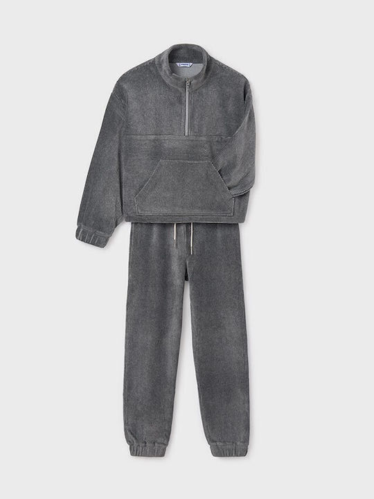 Mayoral Kids Sweatpants Set Grey 2pcs