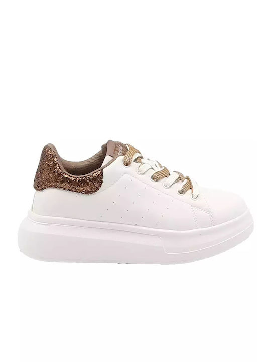 Teddy Smith Kids Sneakers Brown