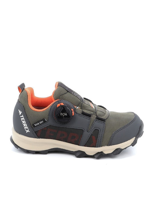 Terrex Agravic Boa Wasserdichte Kinder Sportschuhe Laufen Khaki