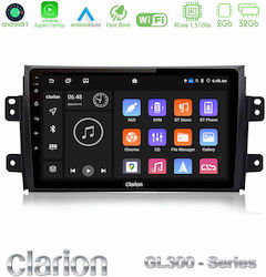Clarion Car Audio System for Fiat Sedici Suzuki SX4 2005-2013 with Bluetooth USB GPS Clarion Car Audio System for Fiat Sedici Suzuki SX4 2005-2013 with Bluetooth USB GPS