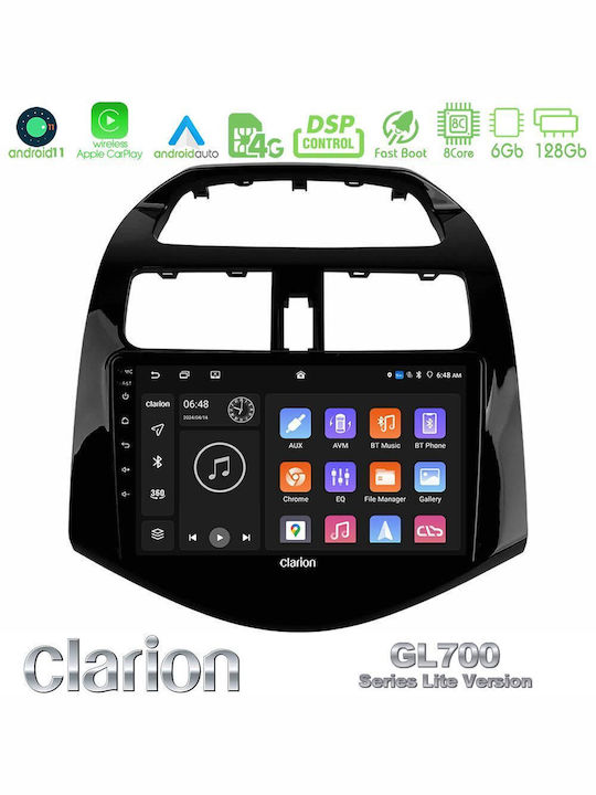 Clarion Автомобилна Аудио Система (Блутут/USB/WiFi/GPS/Apple-Carplay/Android-Auto) с Тъчскрийн 9"
