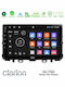 Clarion Sistem Audio Auto pentru Kia Stonic / Rio 2018 (Bluetooth/USB/WiFi/GPS/Apple-Carplay/Android-Auto) cu Ecran Tactil 9"