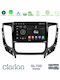 Clarion Car Audio System for Fiat Fullback Mitsubishi L200 6125 with A/C (Bluetooth/USB/WiFi/GPS/Apple-Carplay/Android-Auto) with Touch Screen 9"