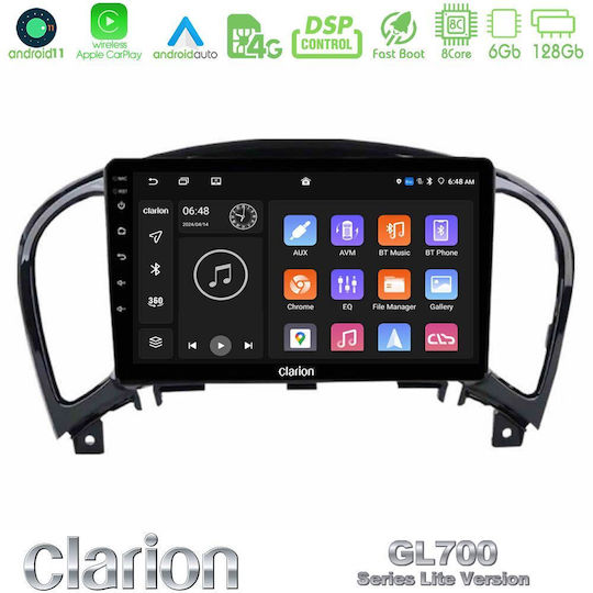 Clarion Car Audio System for BMW F15 Nissan Juke 2019 (Bluetooth/USB/WiFi/GPS/Apple-Carplay/Android-Auto) with Touch Screen 9"