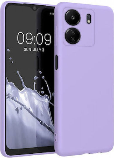 Soft Back Cover Silicon 2mm Lila (TCL 50 SE - TCL 50 SE)