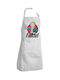 Koupakoupa Fallout Vault Boy Waterproof Apron White 40x22cm