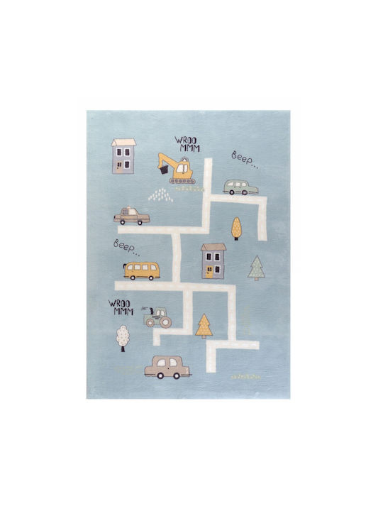 Tzikas Carpets 342-30 Kinder Teppich Hellblau 140x200cm