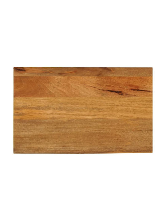vidaXL Rectangular Table Surface made of Solid Wood Brown 40x30x3.8cm 370570 1pcs