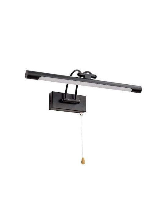 Elmark Lamp Bathroom with Integrated LED and Natural White Light Black