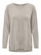 Only Women's Long Sleeve Sweater Beige