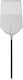 Cerutti Aluminum Pizza Shovel Perforated 30x60cm