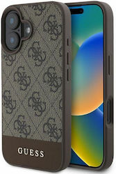 Guess Back Cover Καφέ (iPhone 16, Guess)