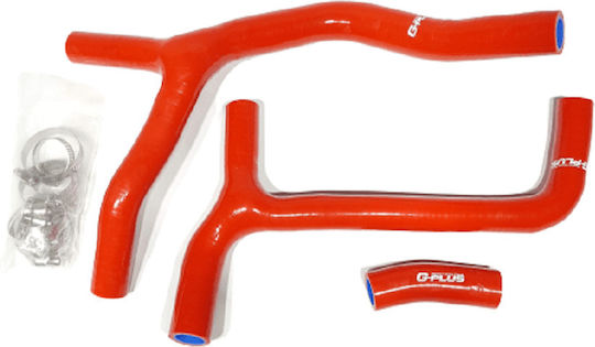 Silicone Hoses Honda CRF450 2009-2012 Red