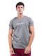 Athletic T-shirt Charcoal Mel. Anthracite