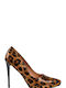 Ligglo Ascunse Pantofi cu toc LEOPARD / GRAIN