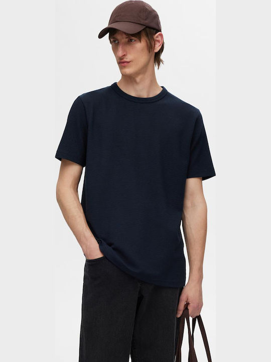 Selected T-shirt Dark Blue