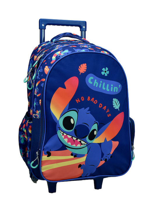 Gim Disney Stitch Ученическа Раница Куфар Детск...