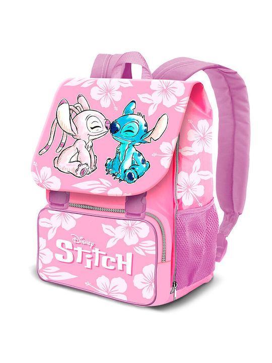 Disney Stitch & Angel Flap Backpack 45cm 8445118064070