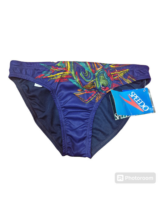 Speedo Boom Logo Splice Costum de baie pentru copii Slipuri de înot Multicolor