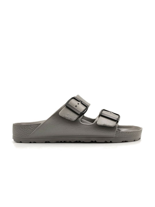 Twist Women's Flat Sandals Anatomic in Gray Color