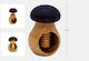 Giszben Metallic Nutcracker