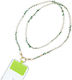 Sonique Neck Strap for Mobile Phones Green