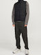 Ärmellos Jacke Black