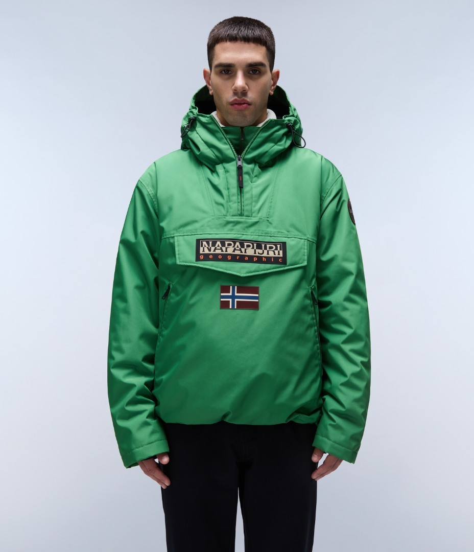 Napapijri Rainforest Winter Jacket Waterproof Green Kelly NP0A4IB9