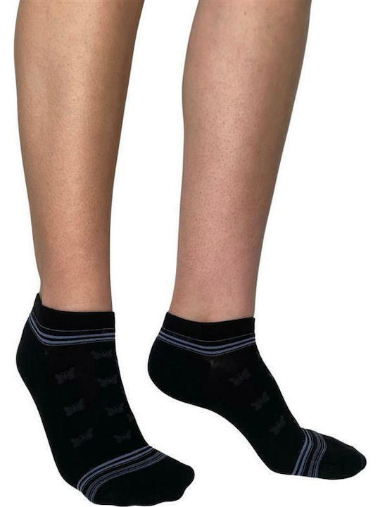 Inizio Damen Socken BLACK 1Pack