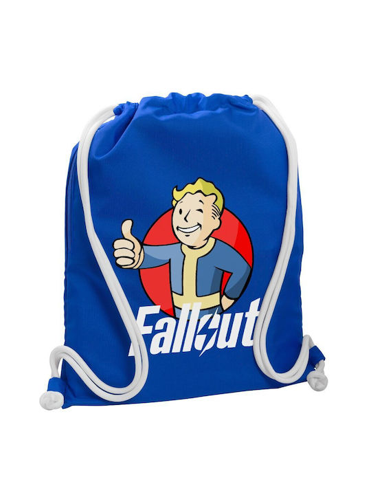 Koupakoupa Fallout Vault Boy Τσάντα Πλάτης Γυμναστηρίου Μπλε