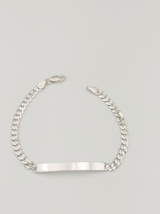 Bracelet Id made of Silver