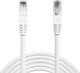 U/UTP Cat.6 Cablu de rețea Ethernet 3m Alb 1buc