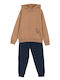 Детски Комплект Анцуг Тютюнев 2 Бройки Trail Hiking