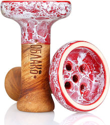 Μπώλ Oblako Killer Marble Red Glazed