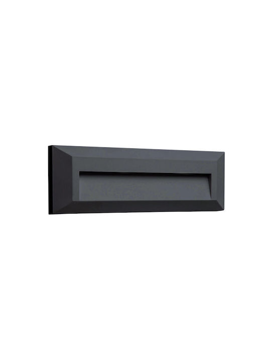 Elmark Επιτοίχιο Εξωτερικό Φωτιστικό LED IP65 1.8W με Φυσικό Λευκό Φως